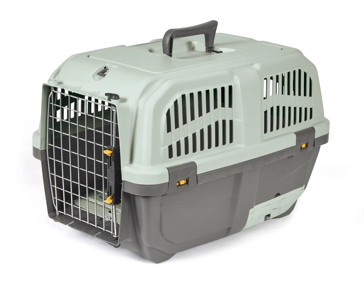 Midwest Homes for Pets Skudo Katzentrage, Kunststoff, mit integrierter Katzentoilette, 61 cm