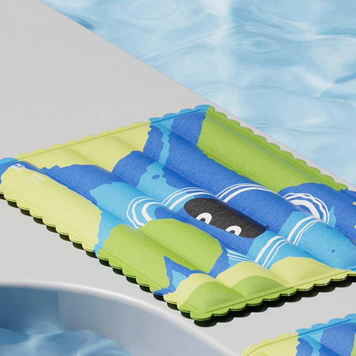 Kühlmatte für Hunde 93 x 63 cm Gel wasserdicht tragbar | Kühlende Haustiermatte für Sommerschlaf für kleine mittelgroße große Rassen Transportbox Zwinger Sofa Boden Zuhause Drinnen