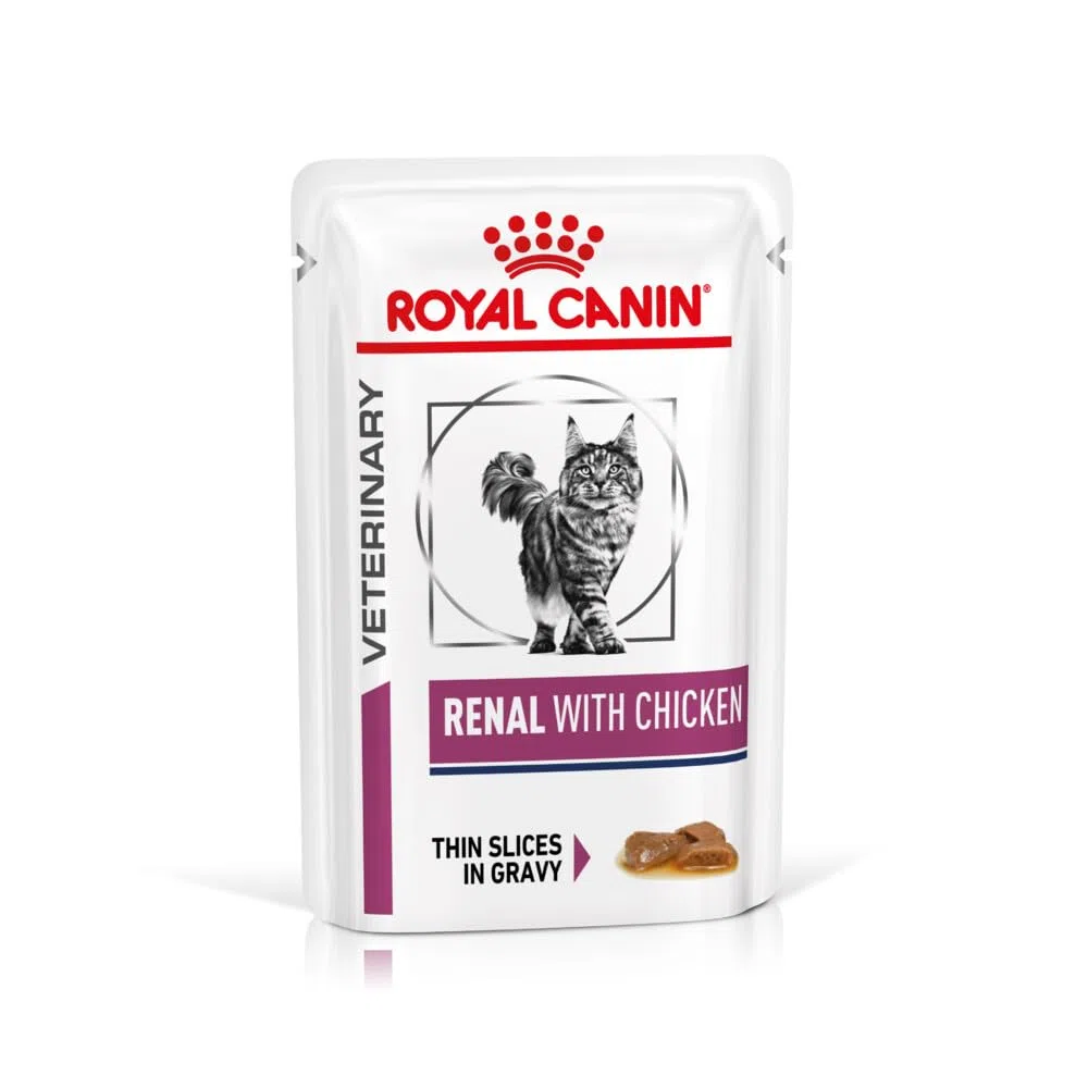 Royal Canin - Renal with Chicken Kattenvoer Nat - 48 x 85 gr