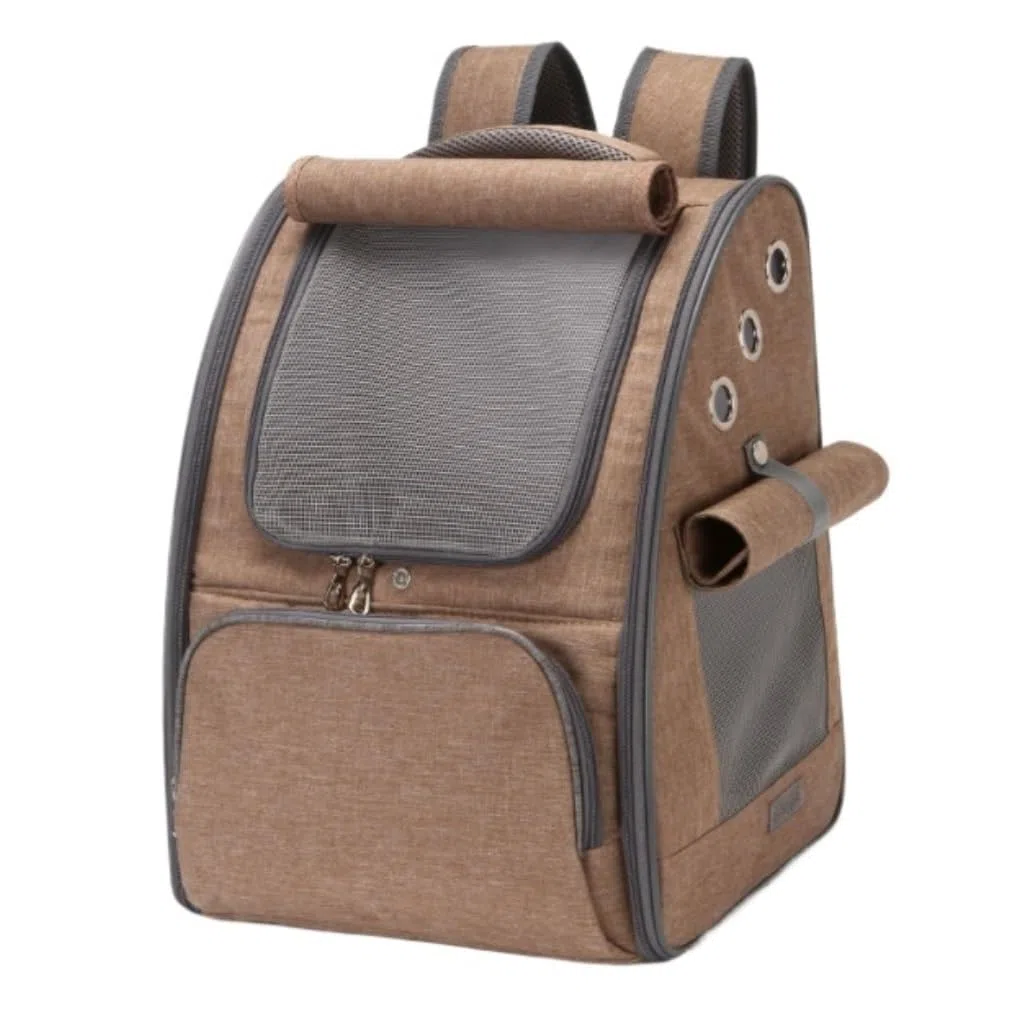 Haustier Transporttasch Rucksack Für Kleine Katzen, Hunde, Tragetasche, Tragbar, Für, Reisen, Kätzchen, Warm, Für Spazierengehen, Katzenrucksack, Haustierbedarf Spaziergänge Freien(C)