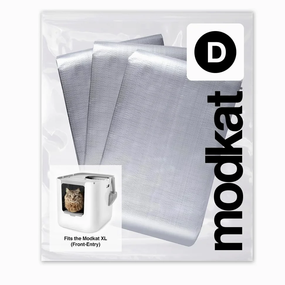 Modkat XL Front-Entry Katzentoilettenauskleidung (Type D) - 3 Pack