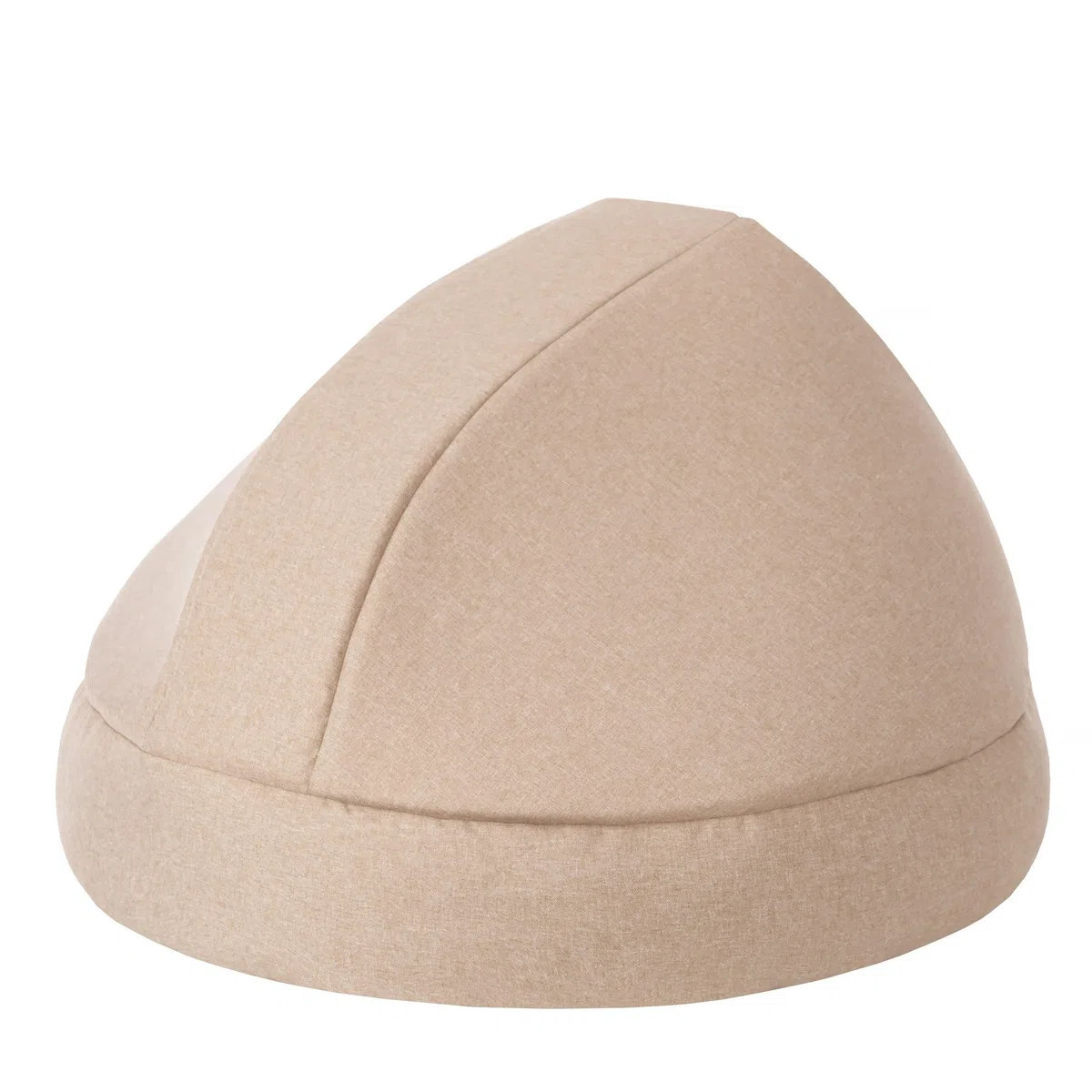 Hundehöhle Hundebett Katzenbett Hundehütte Haustierbett Hundehaus Hundeliegen Hundesofa Korb Sofa Schlafplatz, Größe 1: 80 x 80 x 62 cm, Beige