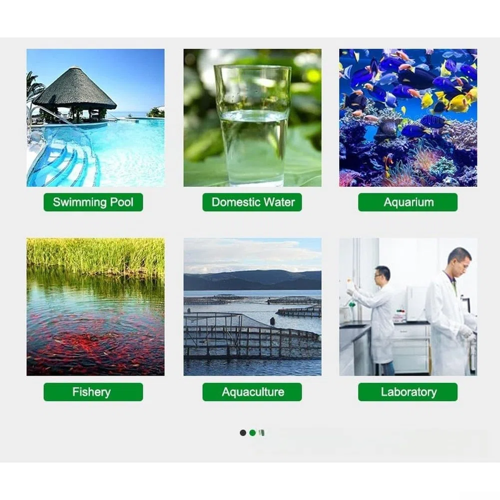 Kabelloser Wasserqualitätstester, kompatibel mit Tuya Smart App, digitales pH-ORP-Salzmessgerät für Pool Aquarium Labor, Hochsensor Echtzeitdaten