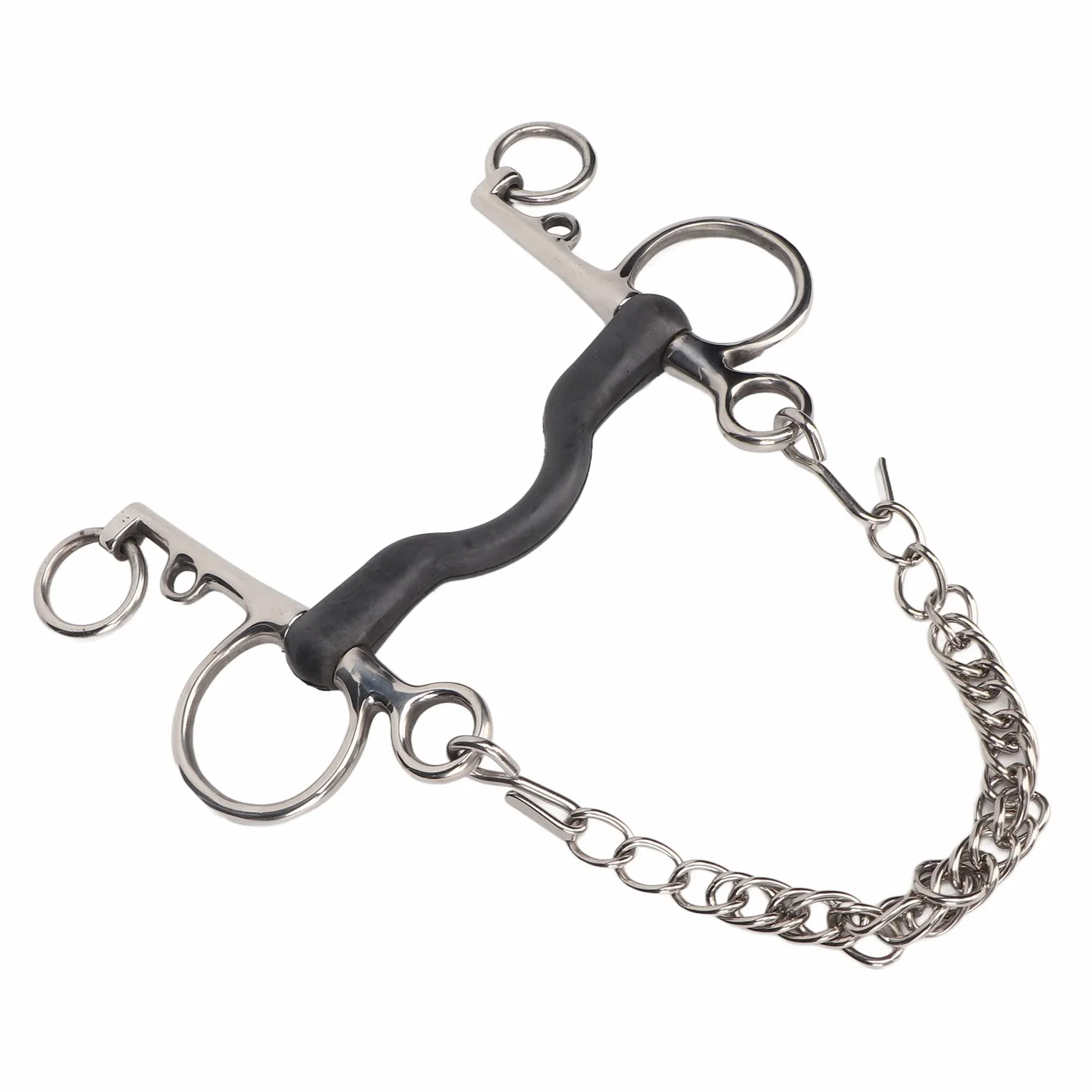 Pferdemaulgebisse, Sicheres Handpolieren für Pferdezubehör (135MM)