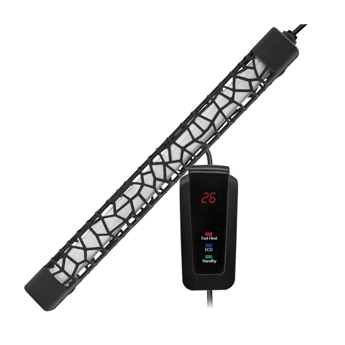Intelligente Variable Frequenz Offenes Meerwasser Universal Aquarium Heizung Aquarium Heizstab, 100 W (300 W)