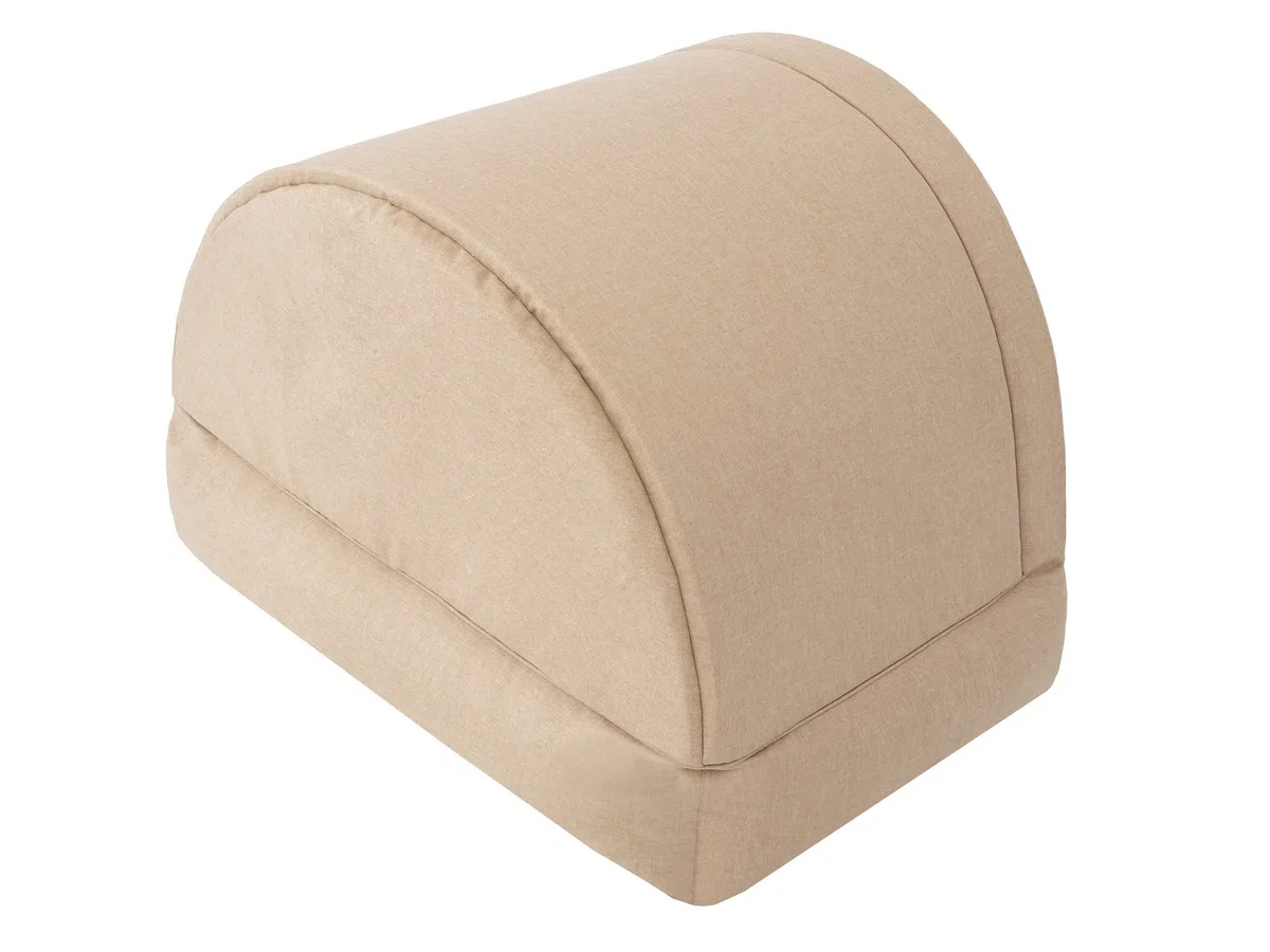 Hundehöhle Hundebett Katzenbett Hundehütte Haustierbett Hundehaus Hundeliegen Hundesofa Korb Sofa Hundekissen Schlafplatz, Beige, 82x58 cm