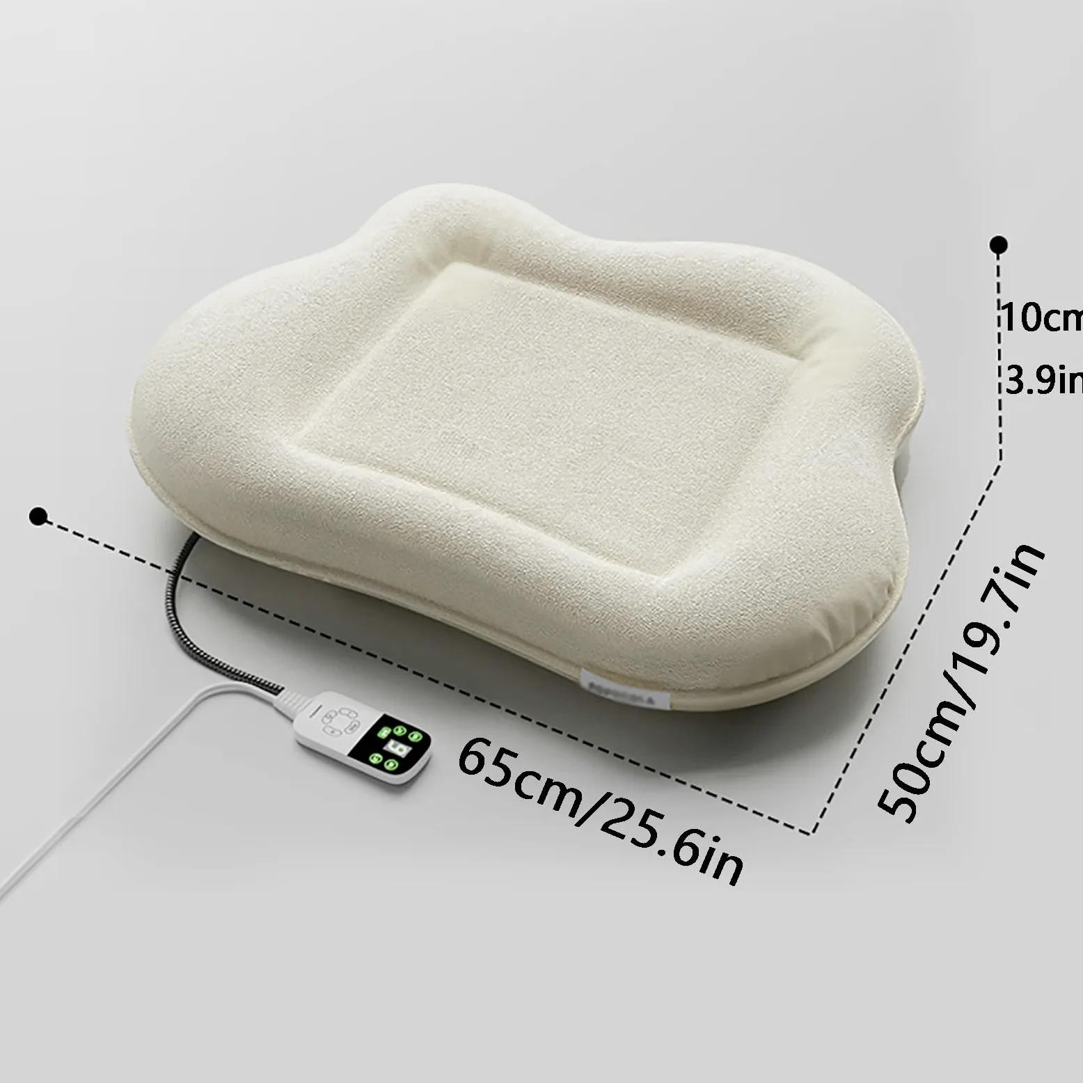 Haustiermatte, Beheizte Haustiermatte, 9 Temperaturstufen, Smart-Timer, abnehmbares Design, for den Herbst- und Wintergebrauch(Medium)