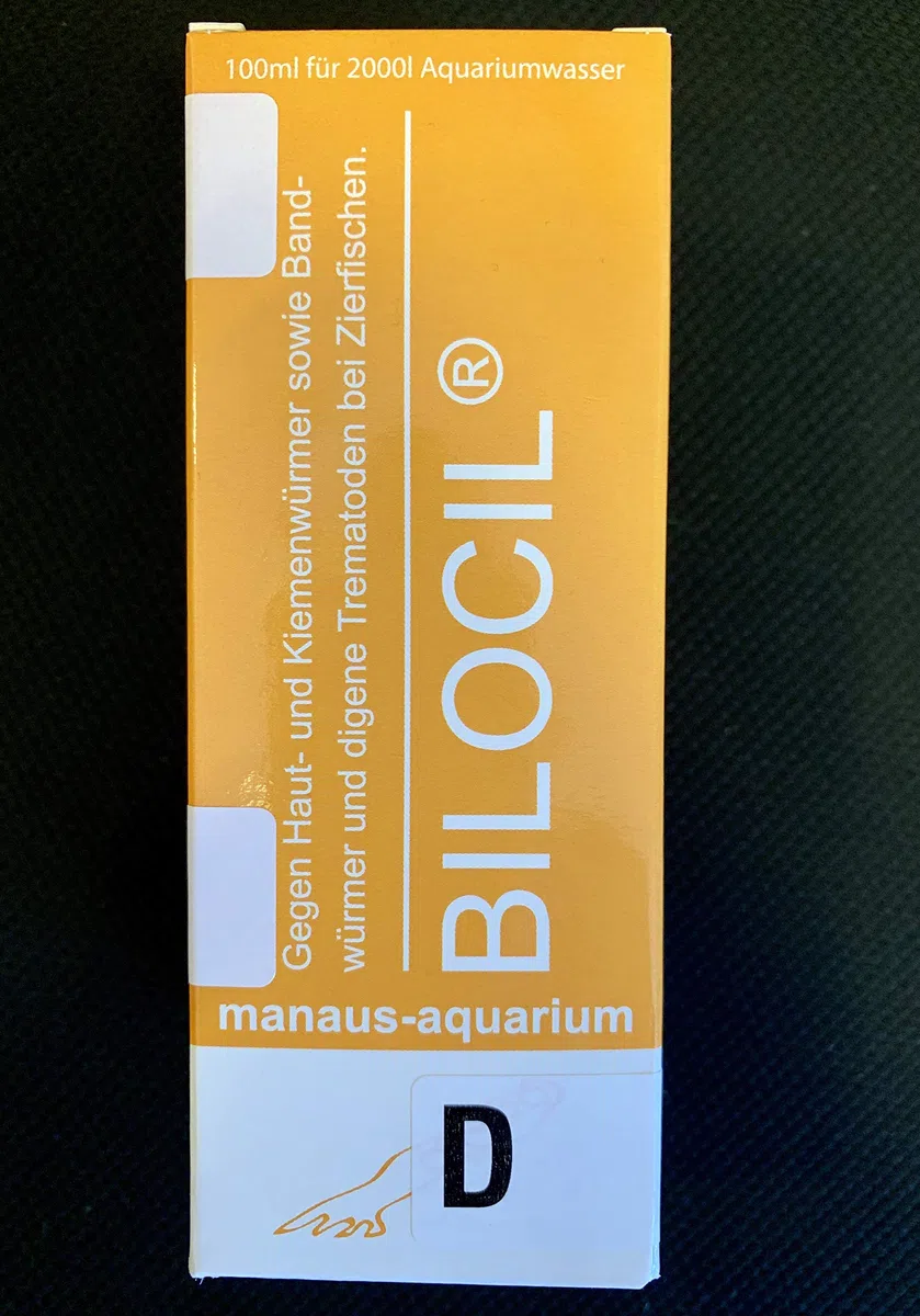BILOCIL® D Manaus-Aquarium-Production 100ml Medikament gegen Kiemenwürmer