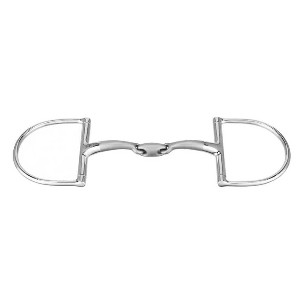 Sprenger SATINOX Pony D-Ring 14 mm doppelt gebrochen Edelstahl rostfrei 115 mm Weite