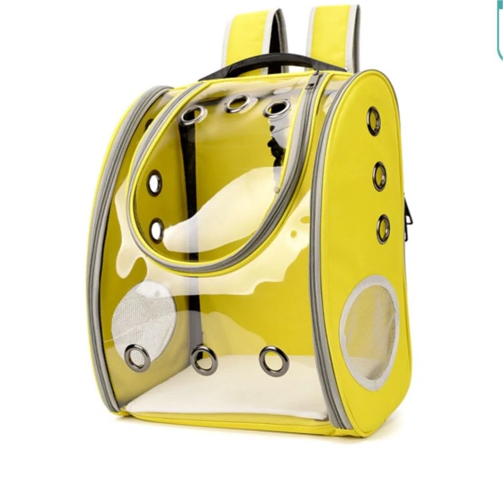 Reise & Transport für Hunde Haustiertasche, Reiserucksack, Hamster-Auslauftasche, Kleintier-Tragetasche, Hamstertasche, Reiserucksack Transportbox Kaninchen(A)