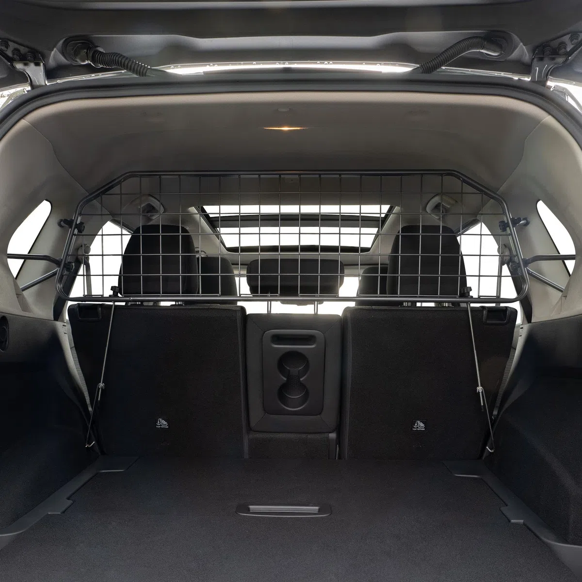 Travall Hundegitter für Nissan Rogue 2020+, fahrzeugspezifisches Trenngitter für den Kofferraum aus Stahl, passgenau für sicheren Hundetransport