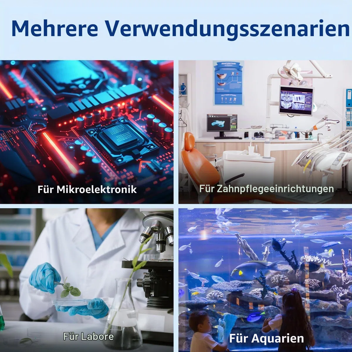 iSpring RCC1D 5 Stufen De-Ionisierung Umkehrosmose Wasserfilter System | 150 GPD Tankless RO Wasserfilter System für Aquarium