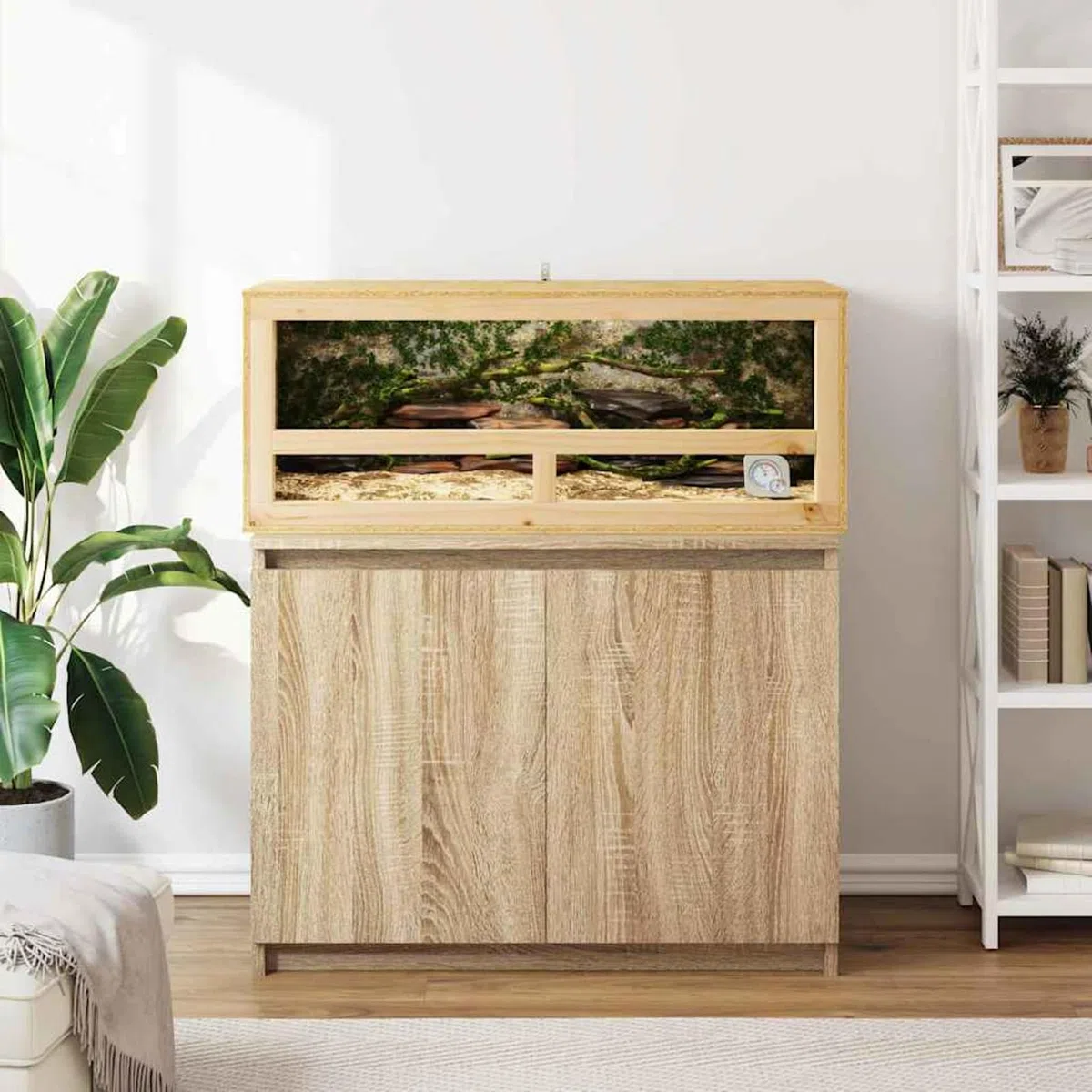 OSB Terrarium Reptilien & Nagetiere - Holz & gehärtetes Glas, für einladende Umgebung Model876725