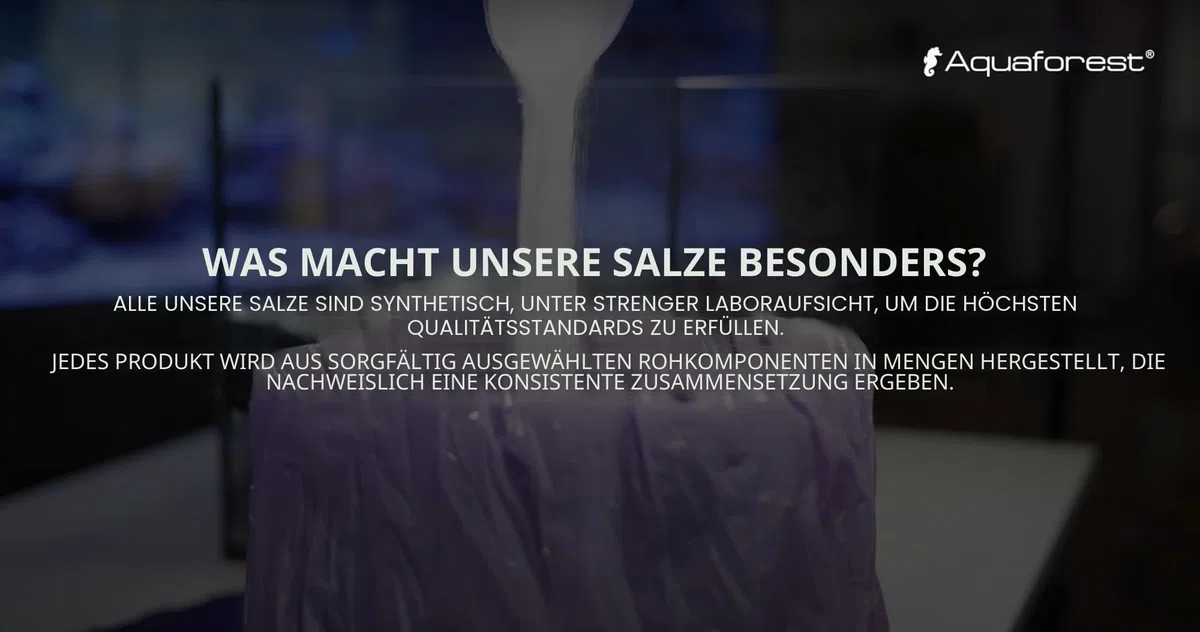 Aquaforest Reef Salt 22kg für Aquarien, Wasserbehandlung für Teiche, Wasserqualität für Fische aufrechterhalten, 22 Kilogramm, Granulat, 1E+1 Liter, Aquarium Reef Salt, Chemikalie, Salz, 470602031