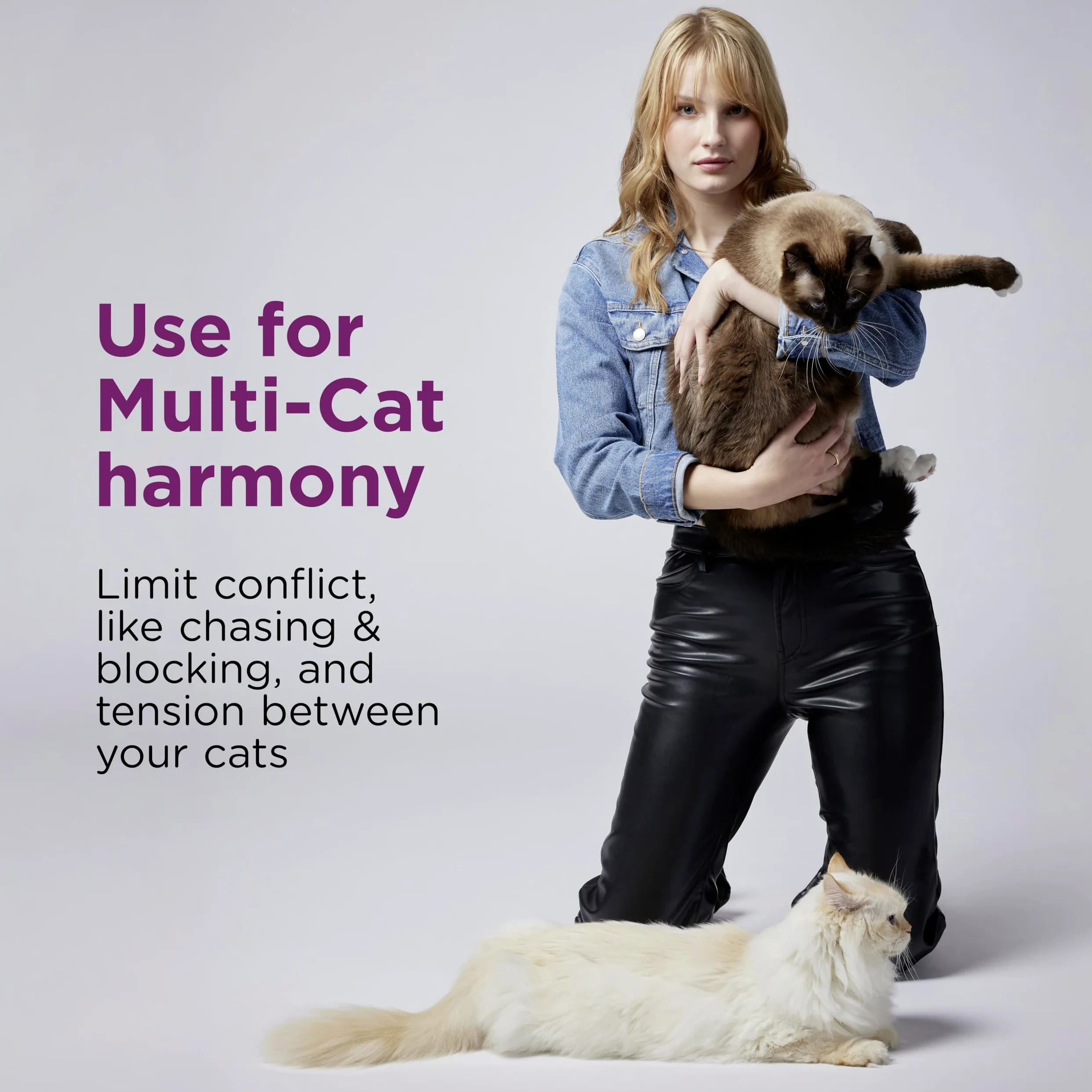 Comfort Zone MultiCat Beruhigungsdiffusor-Set, Katzenpheromon, 3 Diffusoren und 6 Nachfüllpackungen, 48 ml, Neue Formel