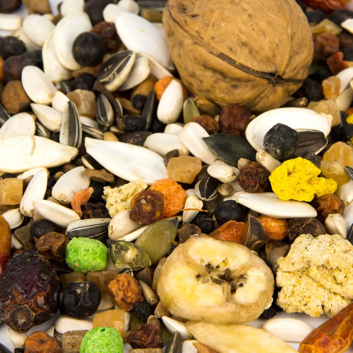 Leimüller Papageienfutter Imperium 20 kg Papageien Großsittiche Vögel | Großpapageien, Premium-Mischung, staubfrei, ohne Zusatzstoffe, Österreich