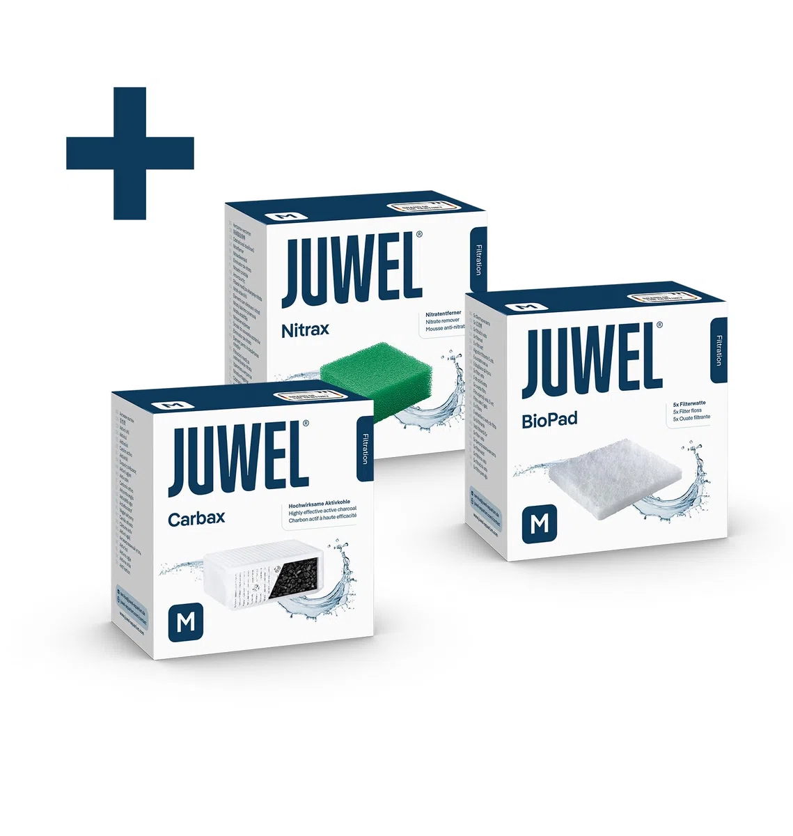 JUWEL Aquarium Rio 125 Kombination Weiss Premium-Bundle