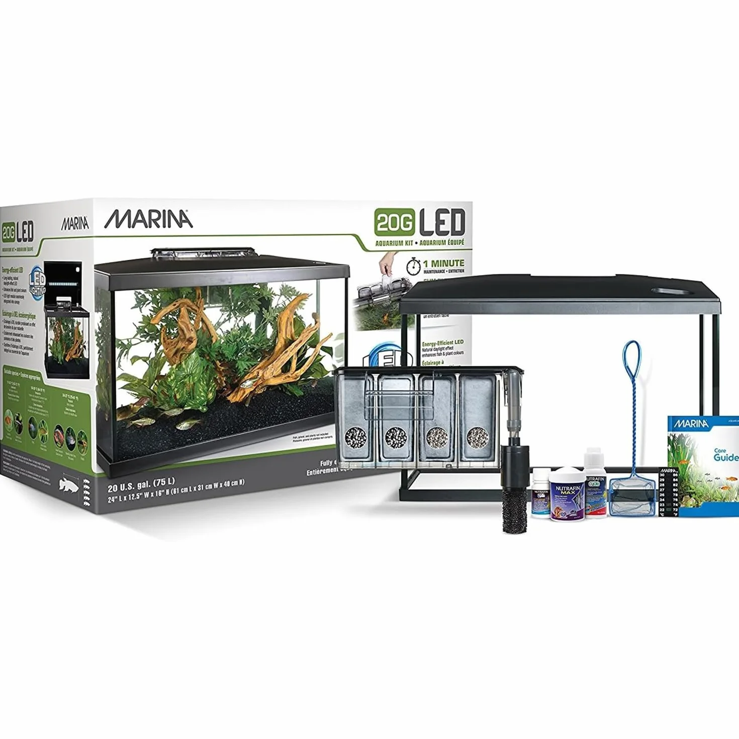 Marina LED-Aquarium-Set