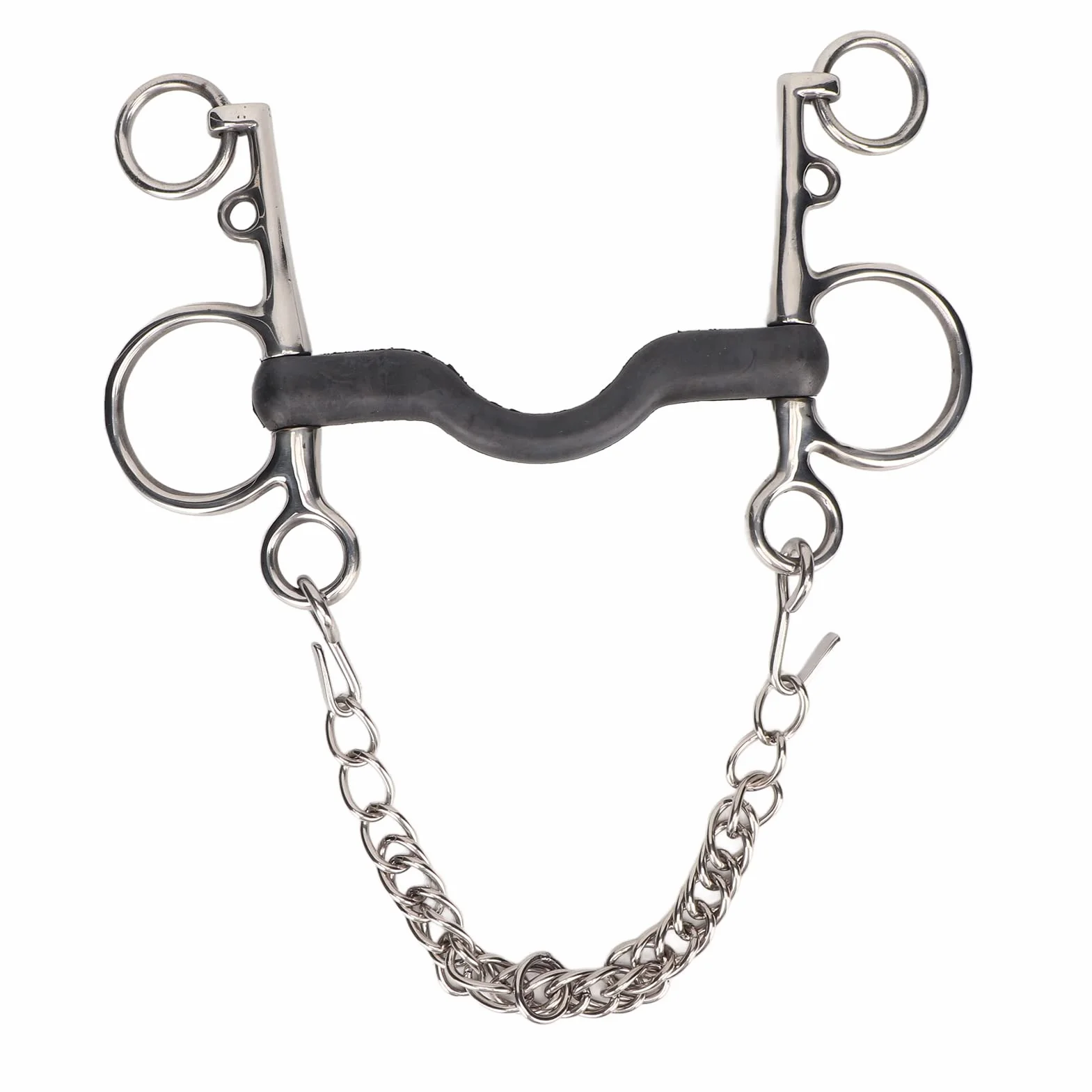 Pferdemaulgebisse, Sicheres Handpolieren für Pferdezubehör (135MM)