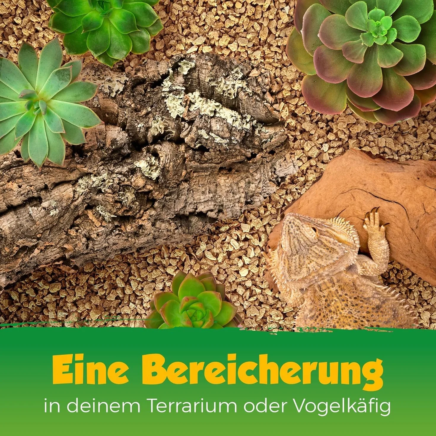 100 Liter mittelgrobes Korkgranulat | Kork-Granulat 3-8 mm | im 100L Papiersack | hergestellt aus recycelten Naturkorken | Verarbeitung in einem sozialen Unternehmen