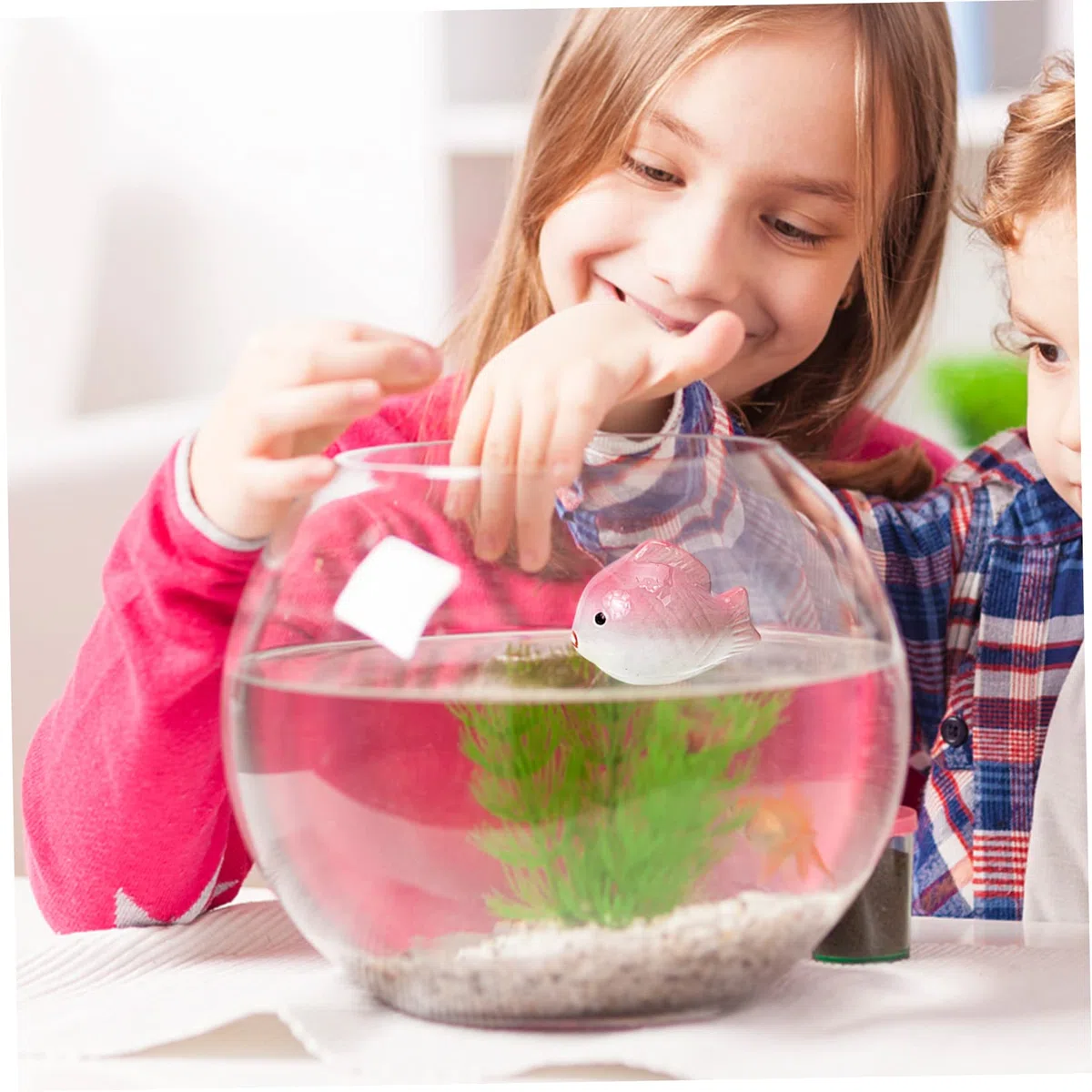 BESPORTBLE 15stücke Handgefertigte Keramische Aquarien-Dekoration Schwimmende Ornamente Für Fischbecken Farbenfrohe Keramik-deko Für Indoor Und Outdoor-Gestaltung