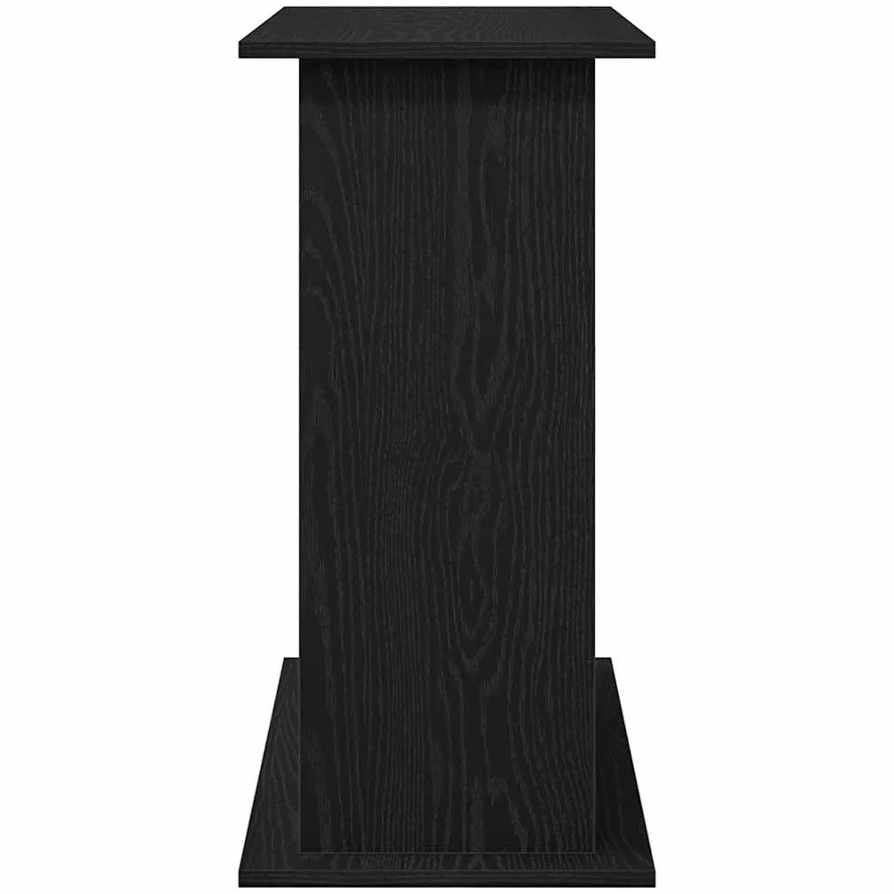 Aquarienschrank Unterschrank für Aquarium Schwarze Eiche 81 x 36 x 73 cm mit Stauraum