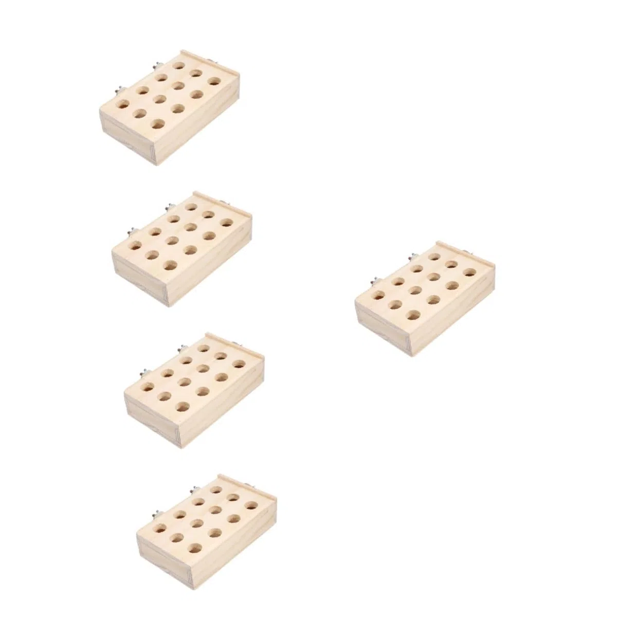 BESPORTBLE 5stücke Spielzeug Für Vögel Kauspielzeug Beschäftigung Intelligenz Für Papageien Und Wellensittiche Mit Strapazierfähigem Design Und Dekorativem Aussehen