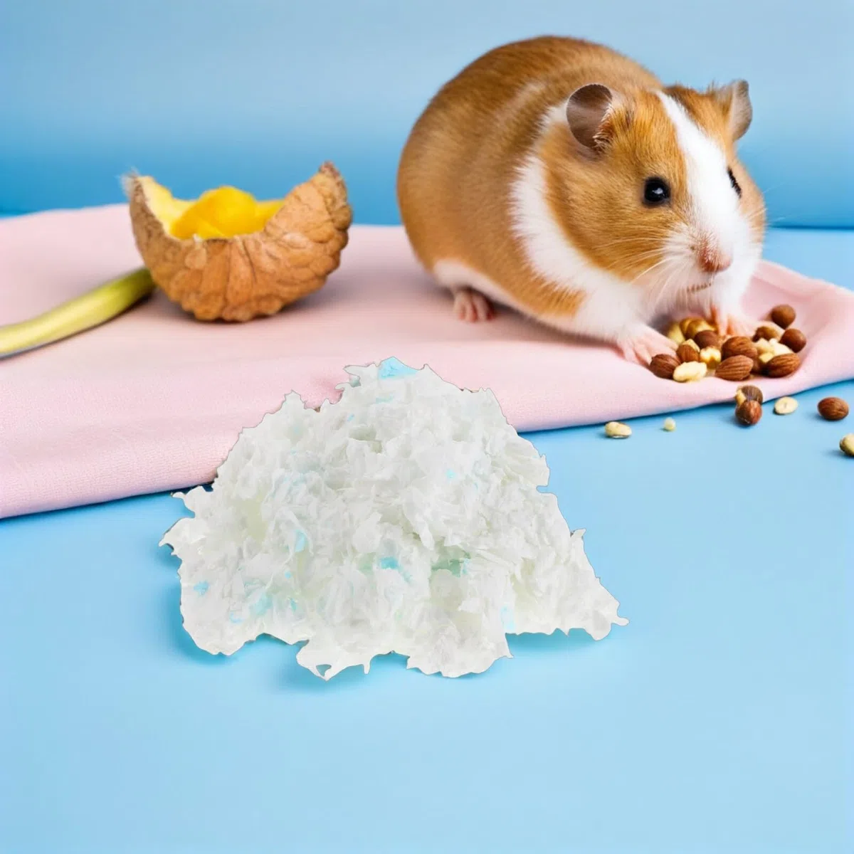 UPKOCH 3taschen Kleintierstreu für Hamster und Nagetiere Weiche Hamsterstreu aus Holzfasern mit Hoher Saugfähigkeit und Guter Luftzirkulation Geeignet als Käfigeinstreu für Kaninchen Mäus