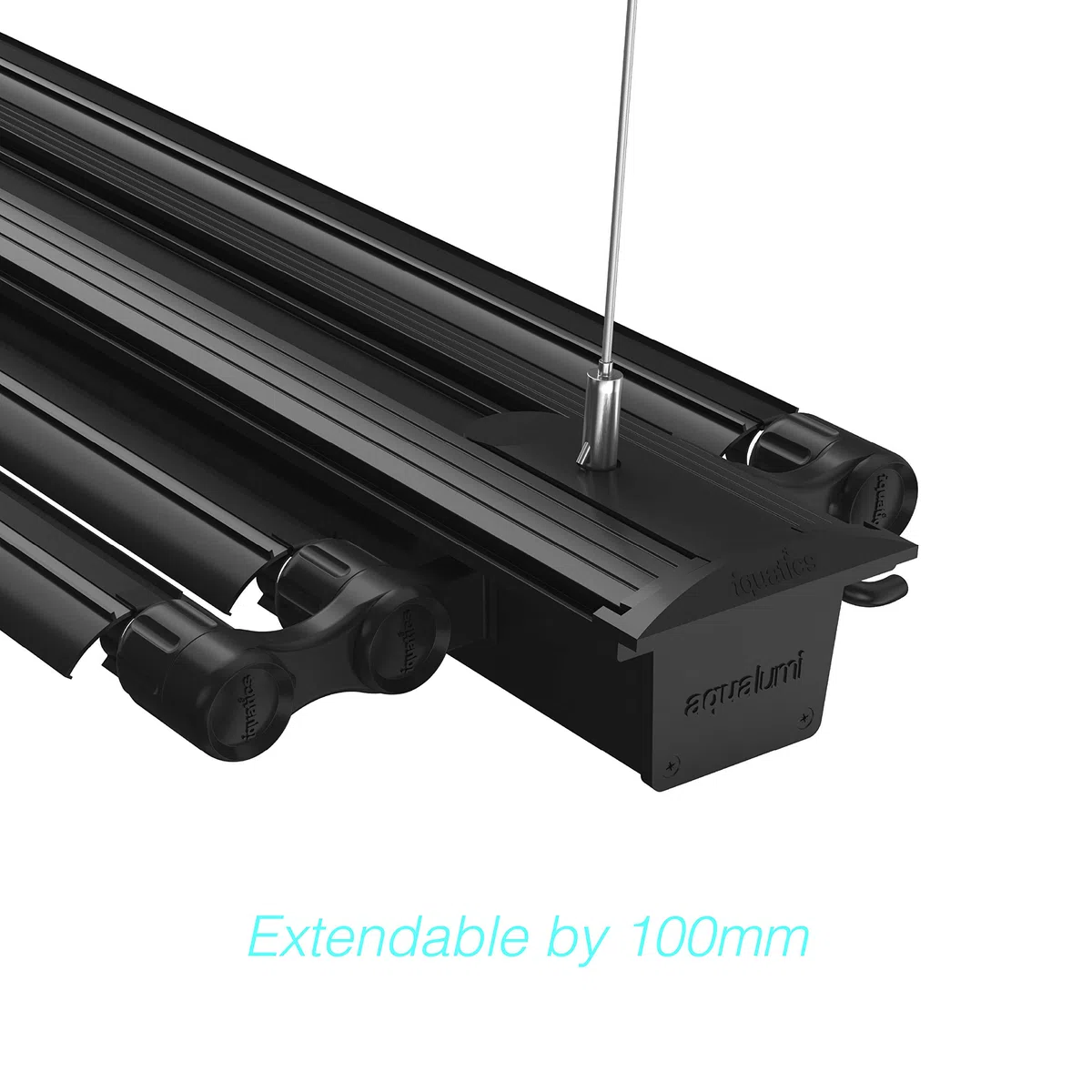 iQuatics Aquariumbeleuchtung zum Aufhängen, 120 cm, 4 Röhren, T5 Beleuchtungseinheit Inklusive Leuchtmittel und Reflektoren