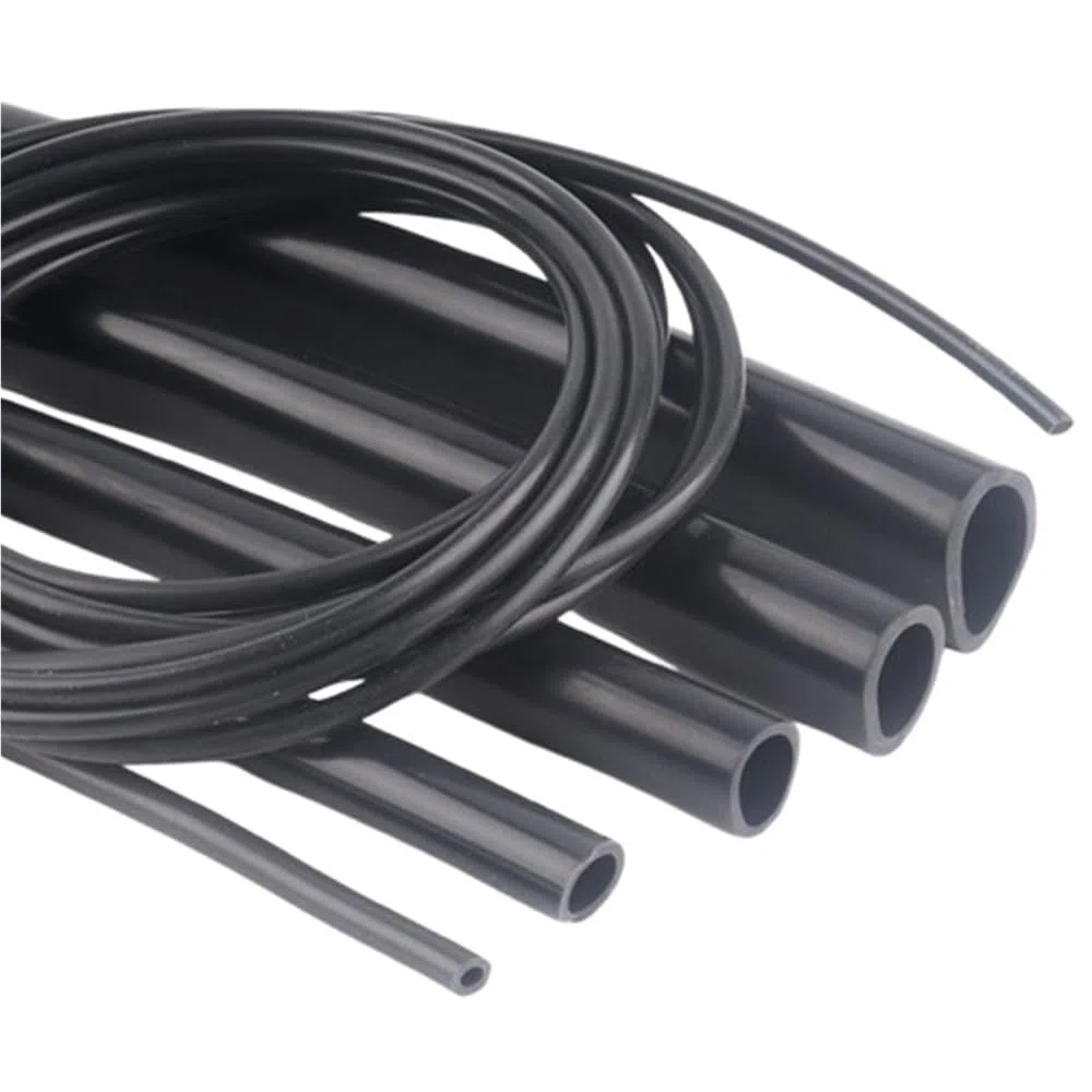 4204-2 5 Meter flexibler weicher Gummischlauch for Aquarium-Luftpumpen, schwarzer Silikonschlauch, druckfester, ölbeständiger Schlauch, 1 Stück(14MM*9MM)