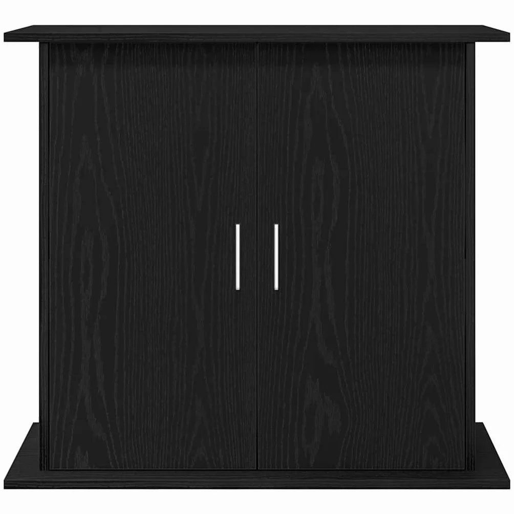 Aquarienschrank Unterschrank für Aquarium Schwarze Eiche 81 x 36 x 73 cm mit Stauraum