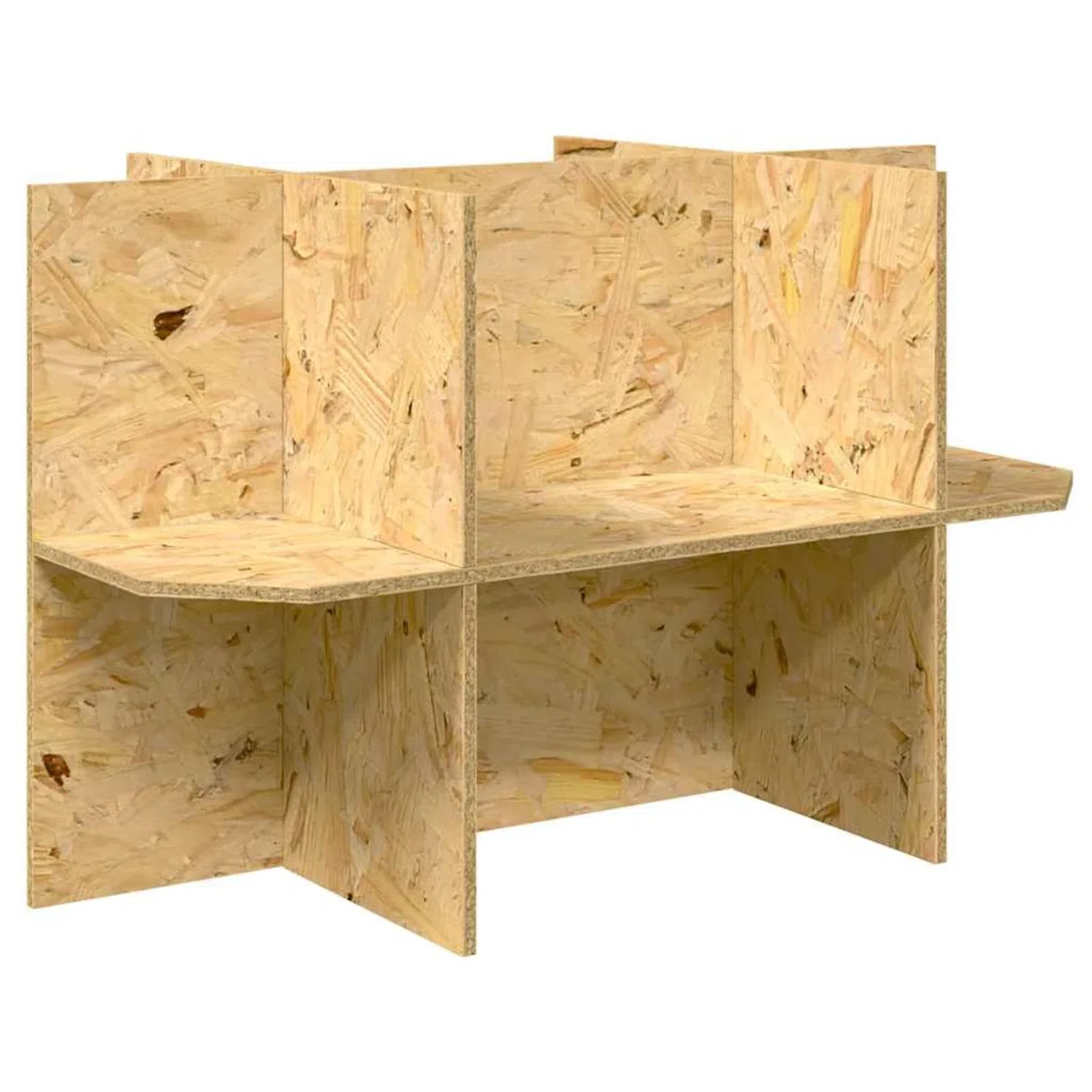 Homgoday Terrarium Braun 80 x 50 x 100 cm OSB Aquariumdekorationen Model3397886