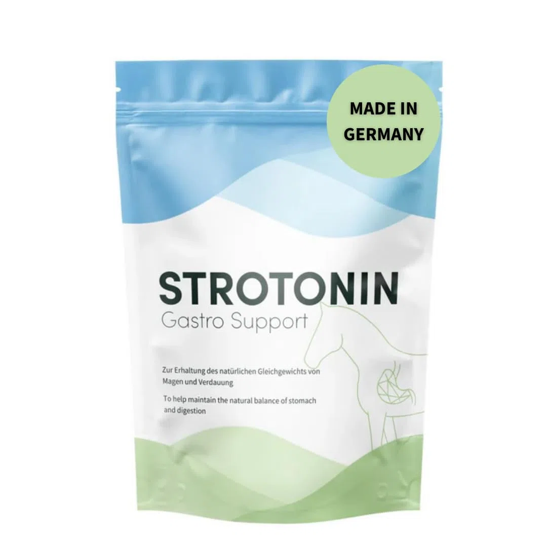 Pferd Gastro | Magenkräuter, Magen Darm & Verdauung - 35 STK | Mit Inulin, Magnesium & Kräutern wie Kamille, Minze und Melisse, für empfindliche Pferde bei Futterumstellung & Training