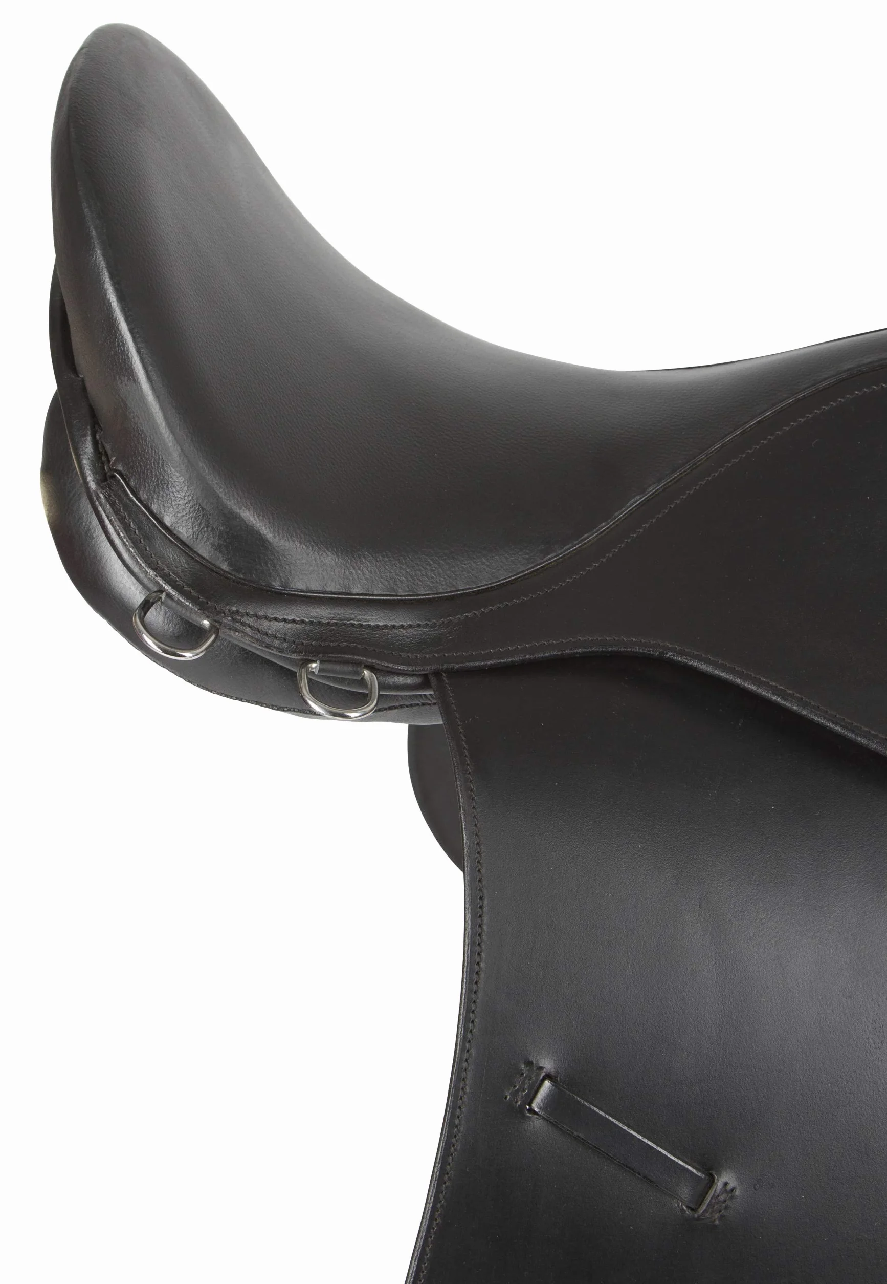 Covalliero Sattelset, Pony, schwarz, 16 Zoll, Kammerweite Sattel 29,5cm, Länge Sattelgurt 95cm, bequem, gute Passform, inkl. Sattel und Satteldecke