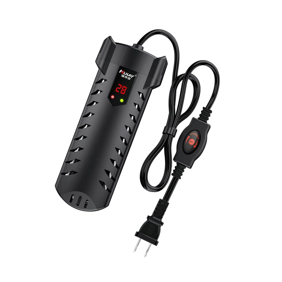 Aquarium-Heizung, Aquarium-Bodenfilter-Heizstab mit Digitalanzeige, 100 W (100 W)