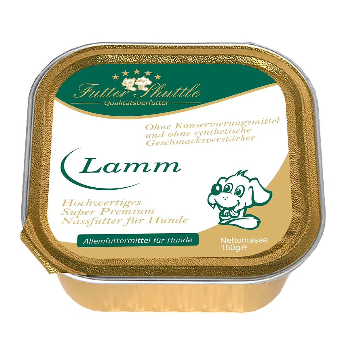 Angebot Hunde Nassfutter Sparpaket. 72 Schalen 150g in sechs vers. Geschmacksrichtungen. Eines der besten Hundefutter Nassfutter auf dem Markt!