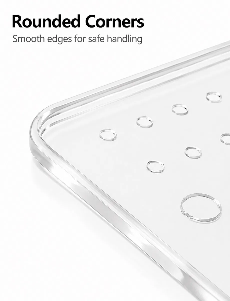 Generisch Acryl Aquarium Abdeckung Transparent, 3/4/5 mm Schiebeabdeckung für Fischbecken, Sprungschutz Deckel mit Luftlöchern, Lichtdurchlässige Aquariumplatte(5mm,80x40.4cm)
