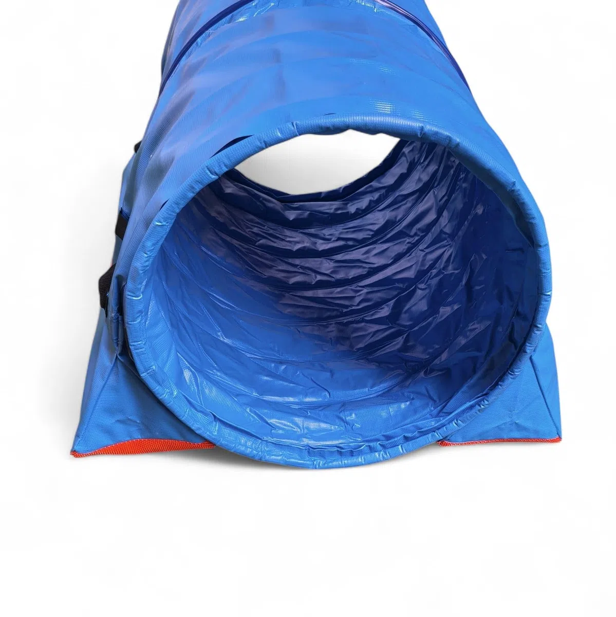Callieway Hoopers Agility Tunnel Set “Profi”– Orig Tunnelset für JAD (2 STK.) für Hoopers & JAD Hundesport (60cmØ 100cm Länge, blau/gelb)