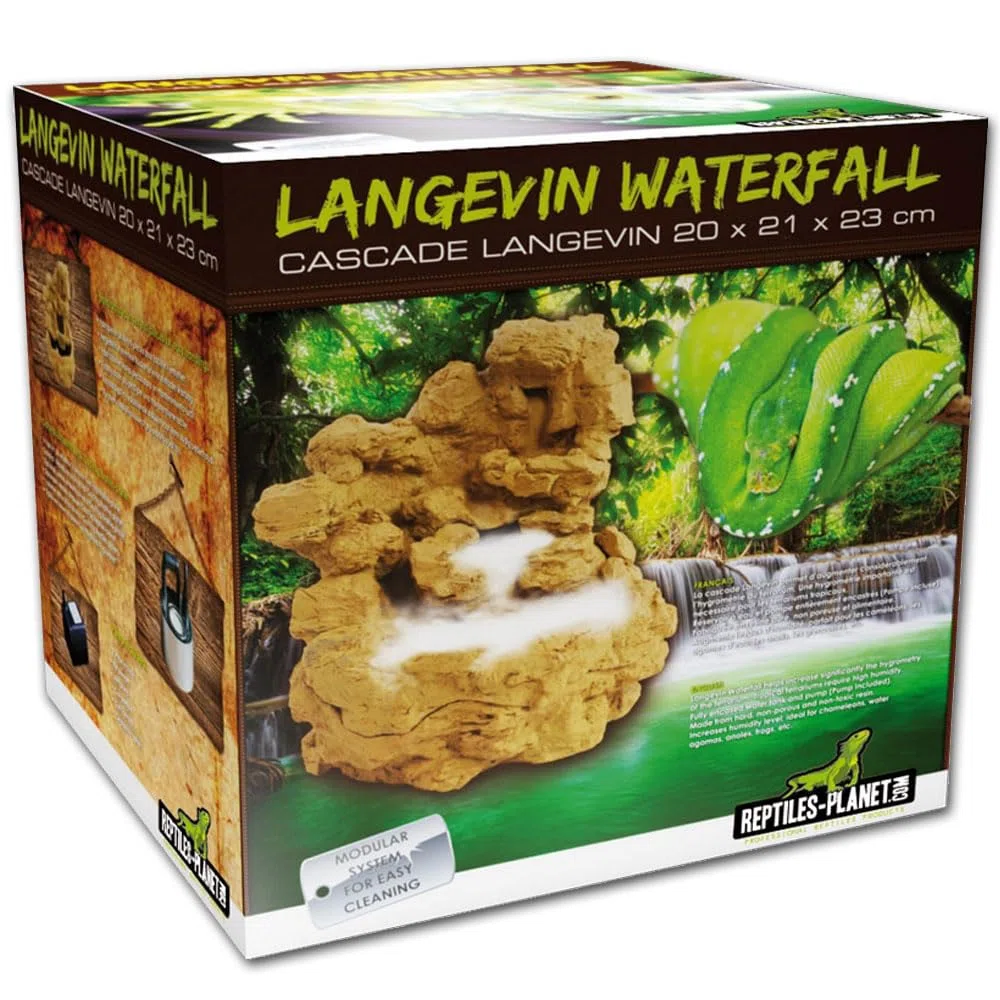 Reptiles Planet Wasserfall für Terrarium Reptilien Langevin mit Pumpe