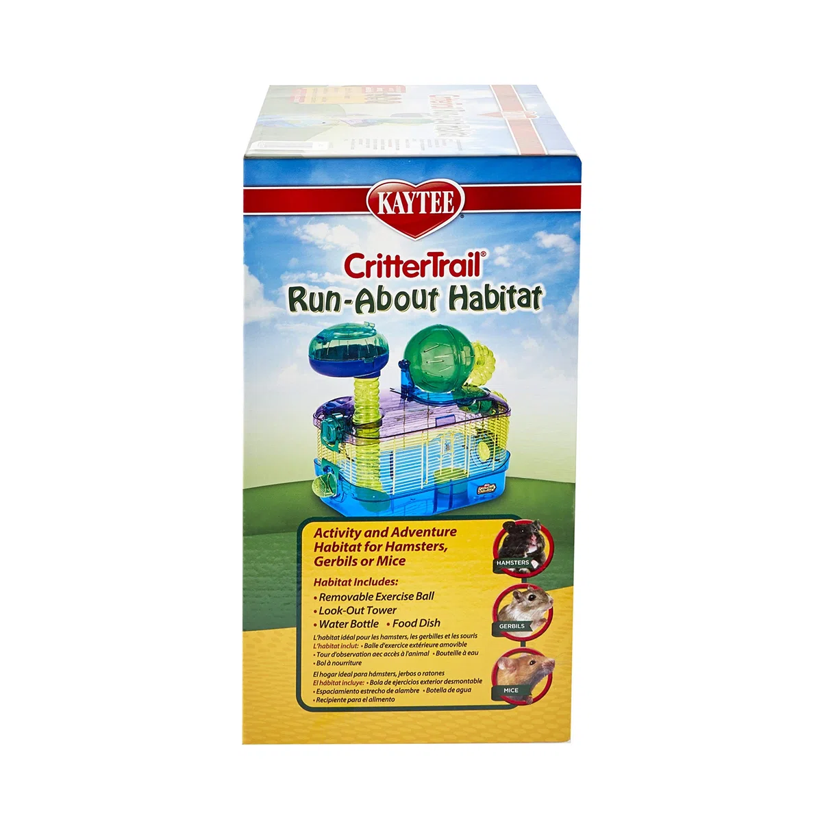 Kaytee CritterTrail Run-About-Habitat für Kleintiere wie Hamster, Rennmäuse und Mäuse