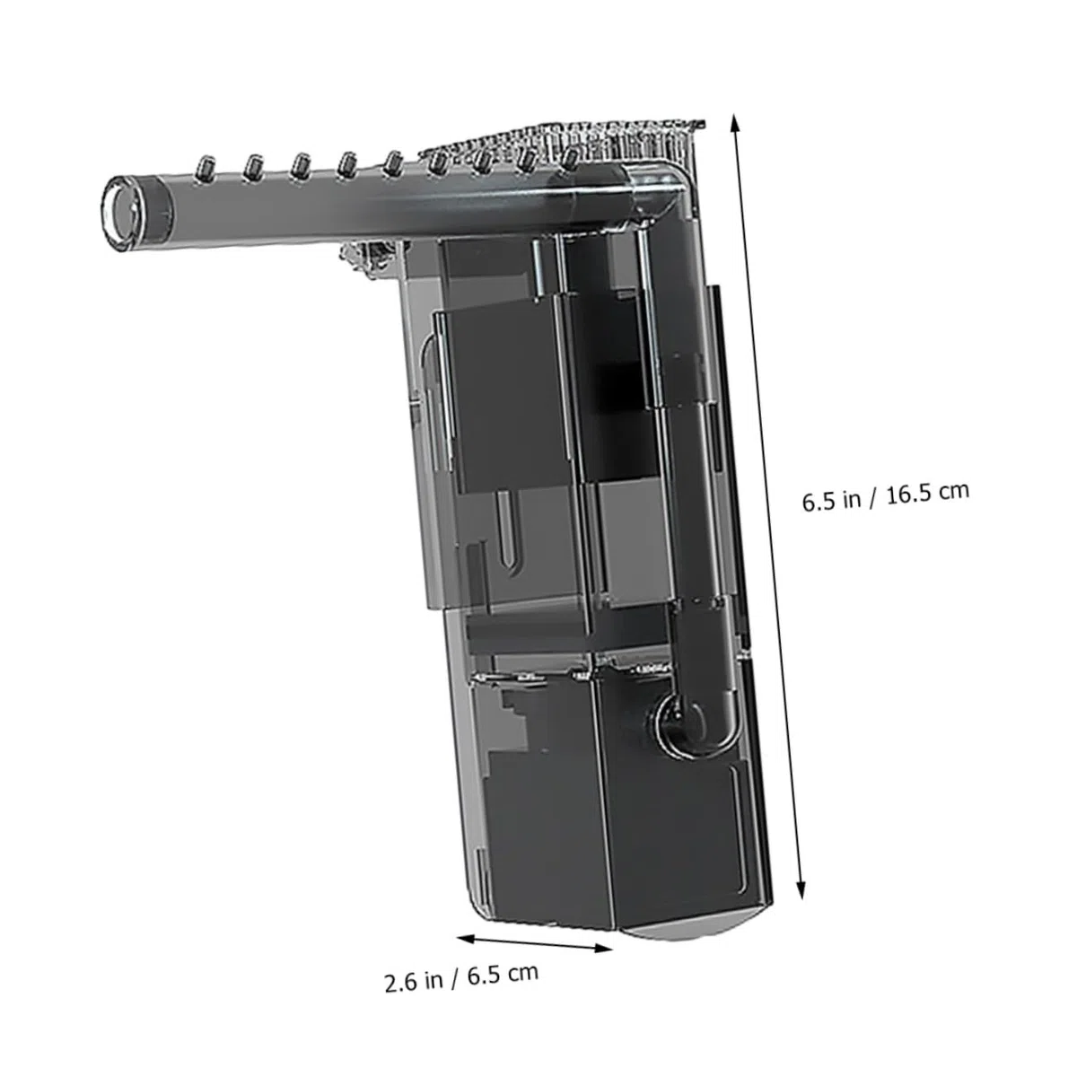 Toddmomy 2stücke Ölfilm-entferner Für Aquarien Verstellbare Pumpe Mit Und Entenmaul-Ausgang Multifunktionale Filterpumpe Für Fischbecken Und Integrierte Aeration Und