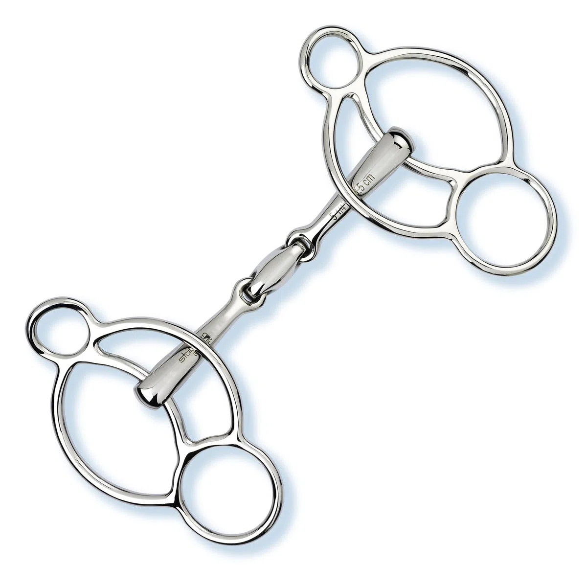 Stübben Gebiss 2281 3-Ring-Trense Easy Control
