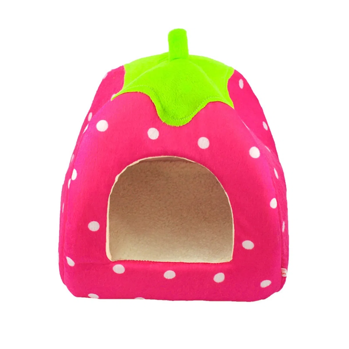 Weiches Kleintierhaus Nest Meerschweinchen Hamster Winter Warm Eichhörnchen Kaninchen Chinchilla Ratte Erdbeerbett Heimtierbedarf (Color : Rosso)