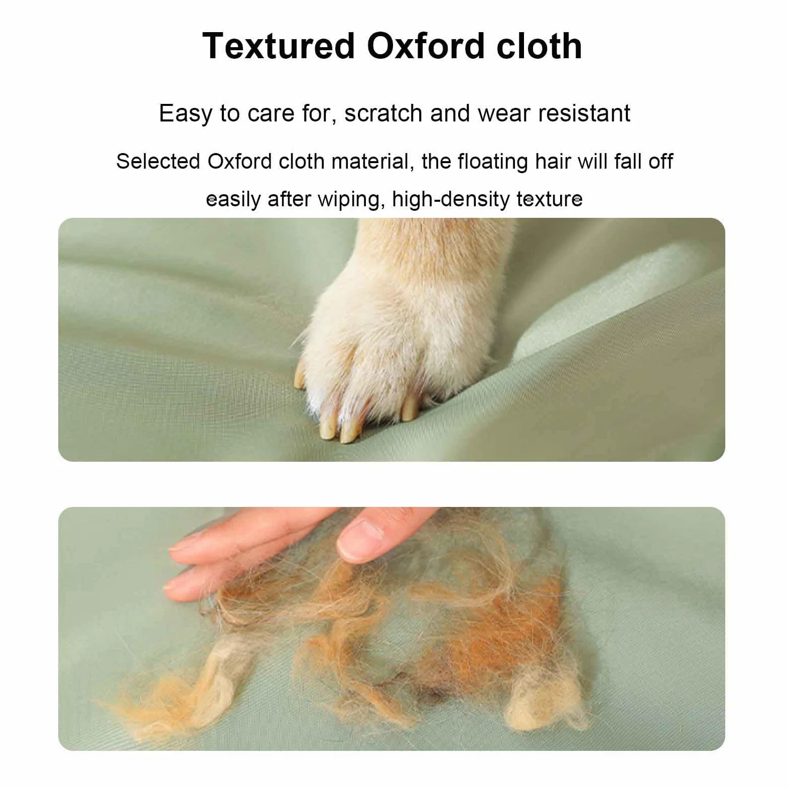 Hundebett Matratze Wasserdicht, Hundematratze Mit Rutschfestem Boden, Kühlmatte Für Hunde, Für Outdoor-Reisen, Hundekiste, Sofa, Boden, Auto,Grau,XL