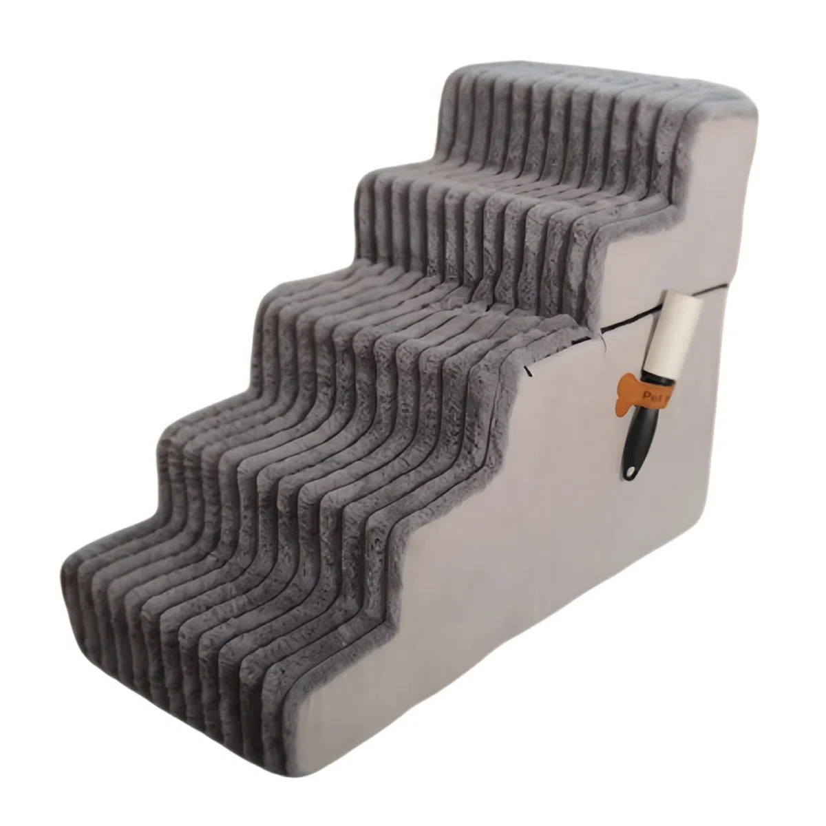 Hunderampe für die Couch Rutschhemmende, leichte, abnehmbare und waschbare | Rutschfeste Katzentreppenstufe für Welpen und Katzen sowie für Sofa, Couch, Balkon und Wohnung