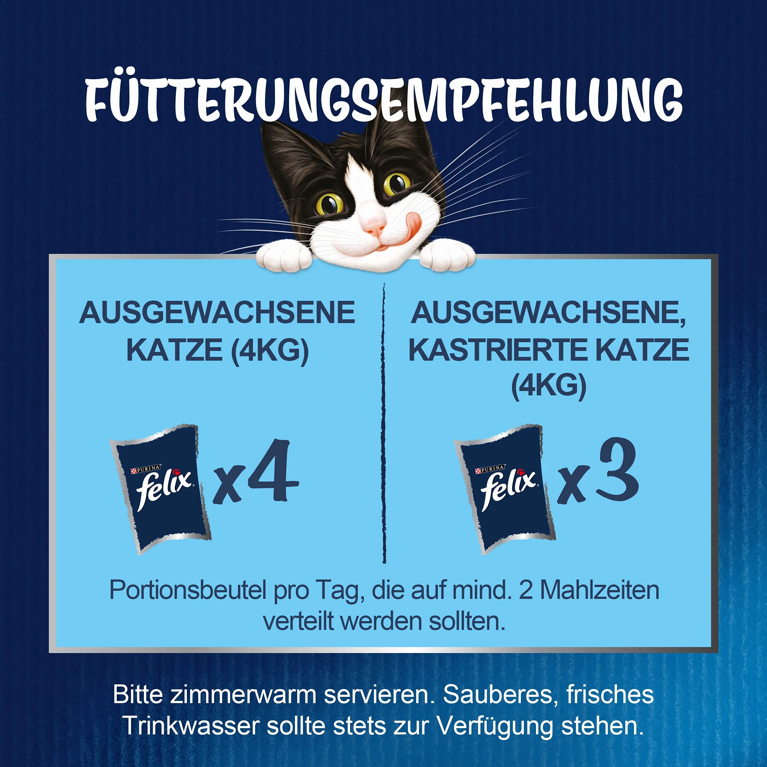 FELIX Sensations Gelees Katzenfutter nass, mit Rind & Tomate in Gelee, 156er Pack (26 x 85g)