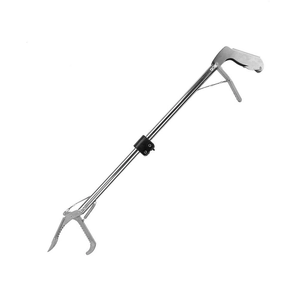 Pssopp Schlangenfänger Schlangenzange Faltbarer Schlangenfänger Reptilienfänger Stick Reptilien Grabber Catcher Reptile Grabber Tool mit Schloss(100cm)