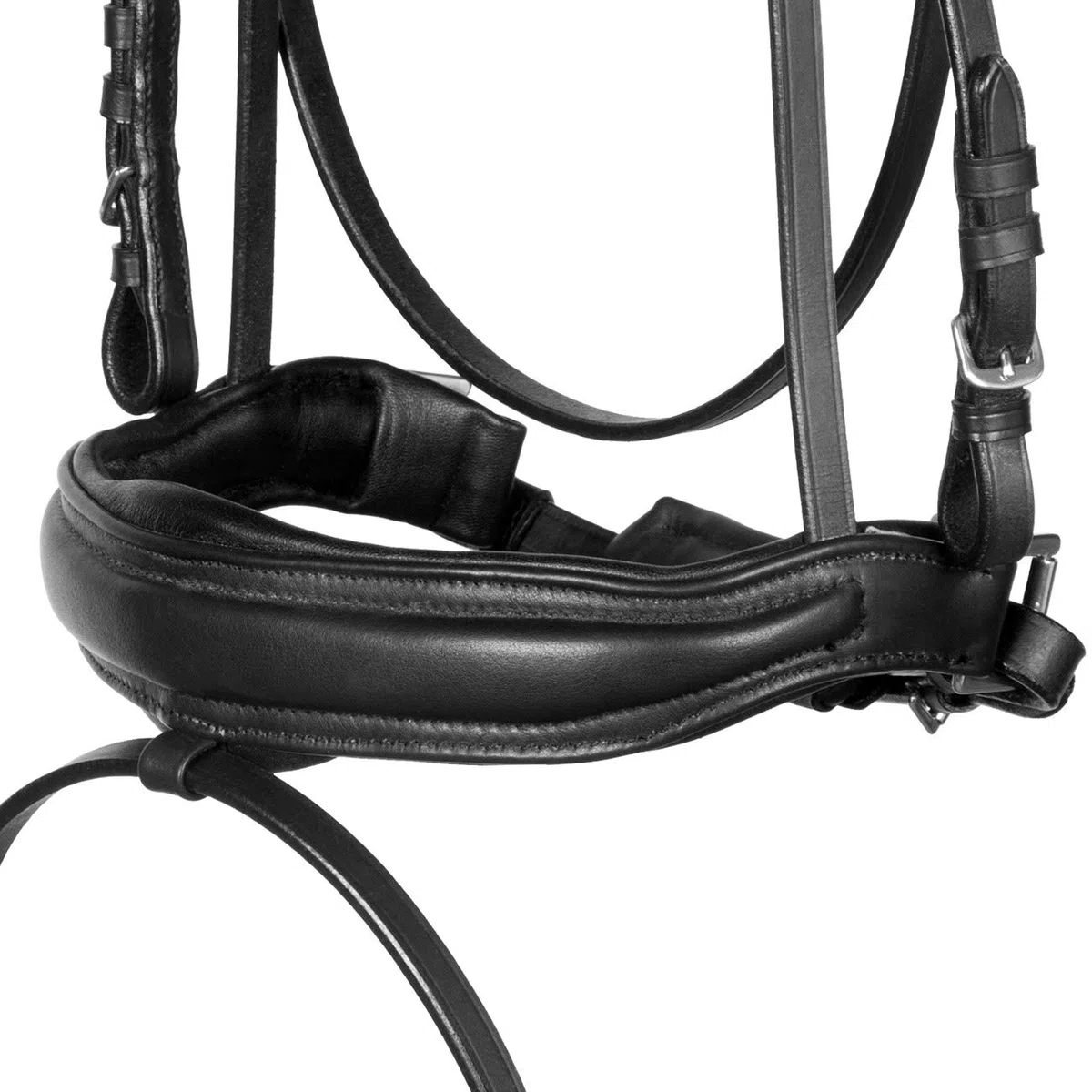 Trense Soft Schwarz anatomisch Custom ~ Classic ~ WB VB