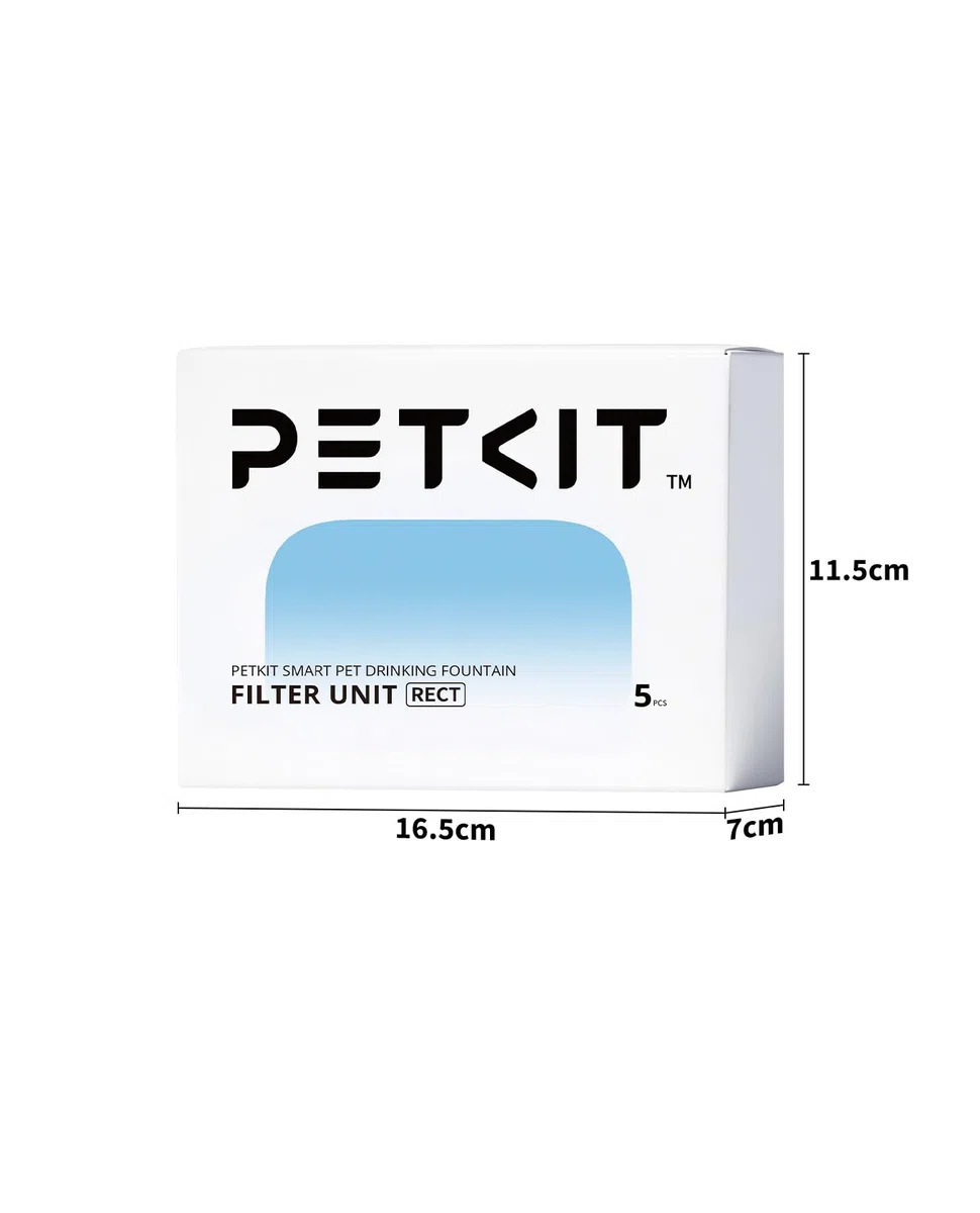 PETKIT EVERSWEET MAX Filter,Aktivkohle, Hocheffiziente Filtration,5pcs für Katzen Hunde Trinkbrunnen
