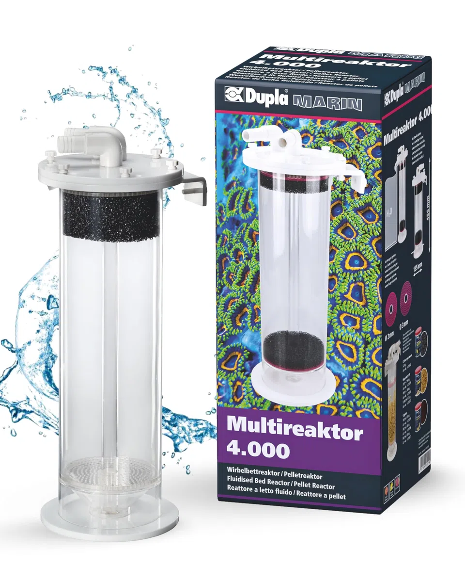 Dupla Marin Multireaktor I 4.000 ml I Aquarium Filterung flexibel für Salz- & Süßwasser I Hochleistung für aquatische Biotope I Effiziente Wasseraufbereitung I Ideales Zubehör für Aquarien